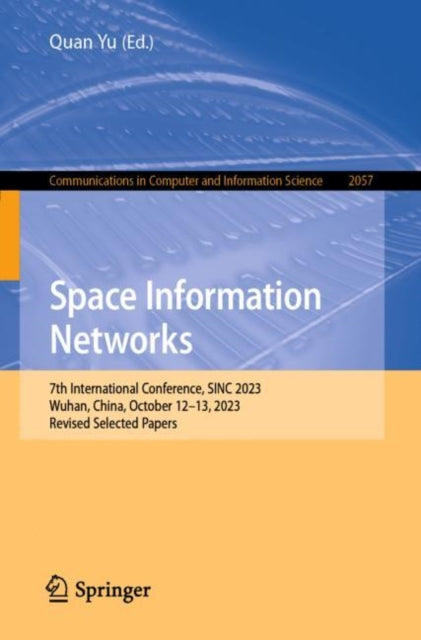 Book cover of: Space Information Networks