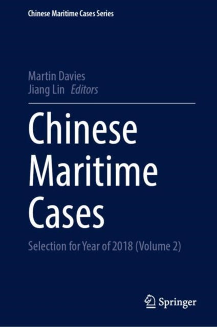 Book cover of: Chinese Maritime Cases. By: Martin Davies