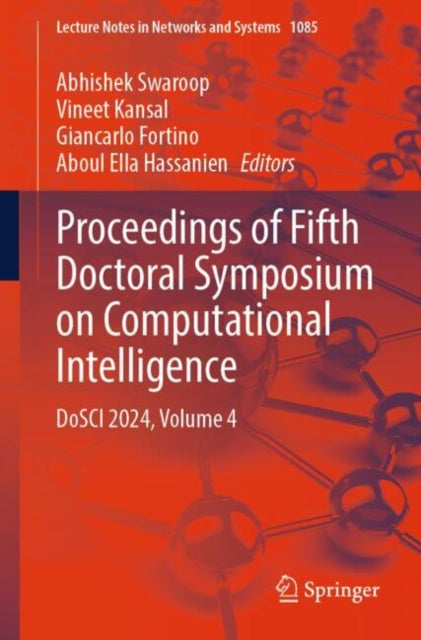 Book cover of: Proceedings of Fifth Doctoral Symposium on Computational Intelligence. By: Abhishek Swaroop