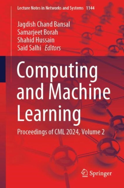 Book cover of: Computing and Machine Learning. By: Jagdish Chand Bansal