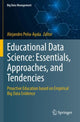 Book cover of: Educational Data Science: Essentials, Approaches, and Tendencies. By: Alejandro Peña-Ayala