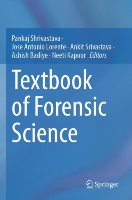 Book cover of: Textbook of Forensic Science