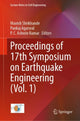 Book cover of: Proceedings of 17th Symposium on Earthquake Engineering (Vol. 1). By: Manish Shrikhande