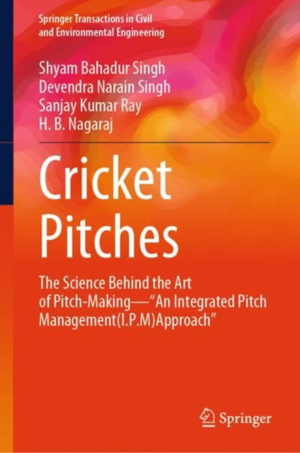 Book cover of: Cricket Pitches. By: Shyam Bahadur Singh