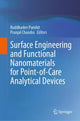 Book cover of: Surface Engineering and Functional Nanomaterials for Point-of-Care Analytical Devices. By: Buddhadev Purohit