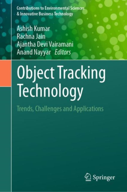 Book cover of: Object Tracking Technology. By: Ashish Kumar