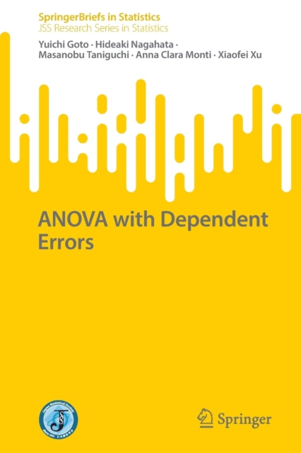 Book cover of: ANOVA with Dependent Errors. By: Yuichi Goto