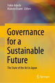 Book cover of: Governance for a Sustainable Future. By: Yukio Adachi