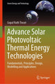 Book cover of: Advance Solar Photovoltaic Thermal Energy Technologies. By: Gopal Nath Tiwari