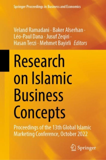 Book cover of: Research on Islamic Business Concepts. By: Veland Ramadani