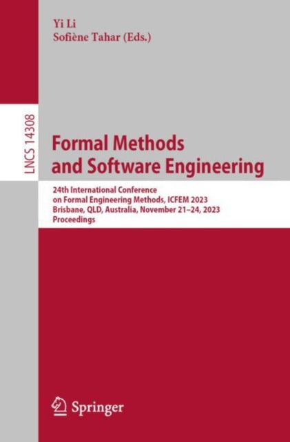 Book cover of: Formal Methods and Software Engineering. By: Yi Li