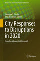 Book cover of: City Responses to Disruptions in 2020. By: Giuseppe T. Cirella