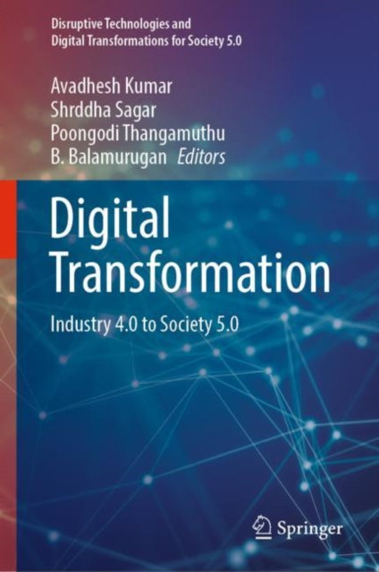 Book cover of: Digital Transformation. By: Avadhesh Kumar