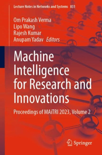 Book cover of: Machine Intelligence for Research and Innovations. By: Om Prakash Verma