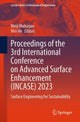 Book cover of: Proceedings of the 3rd International Conference on Advanced Surface Enhancement (INCASE) 2023. By: Niroj Maharjan