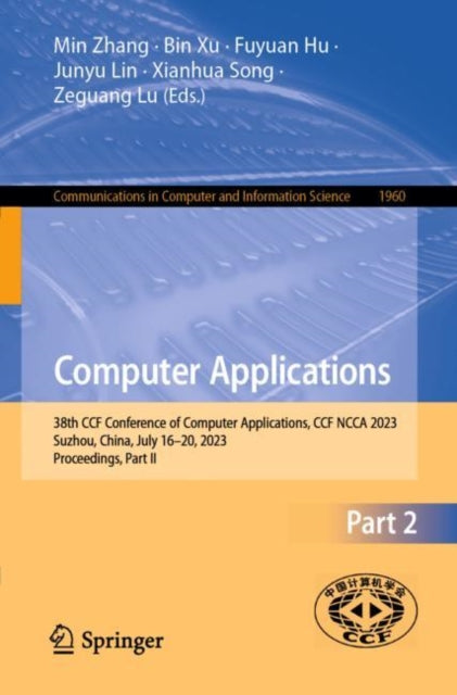 Book cover of: Computer Applications. By: Min Zhang