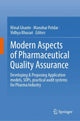 Book cover of: Modern Aspects of Pharmaceutical Quality Assurance. By: Minal Ghante
