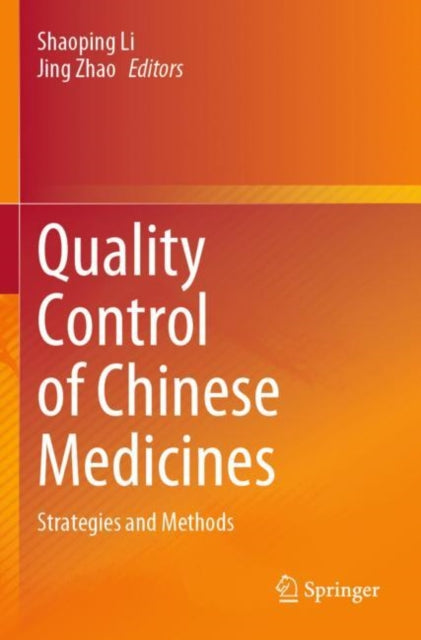 Book cover of: Quality Control of Chinese Medicines