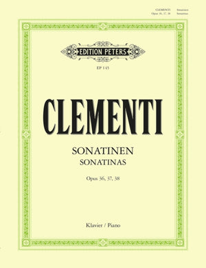 Sonatinas Op. 36 Nos. 1-6; Op. 37 Nos. 1-3; Op. 38 Nos. 1-3