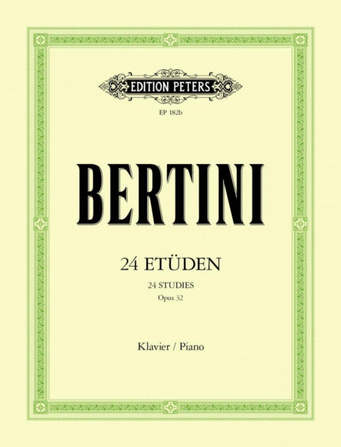Book cover of: 24 Studies Vol. II, Op. 32