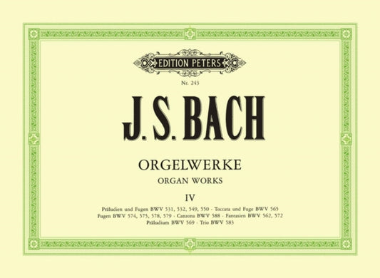 Book cover of: Complete Organ Works Vol.4