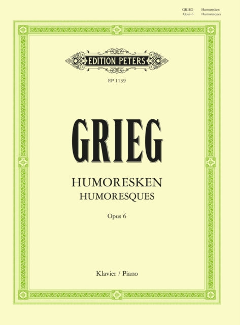 Book cover of: Humoresques Op.6