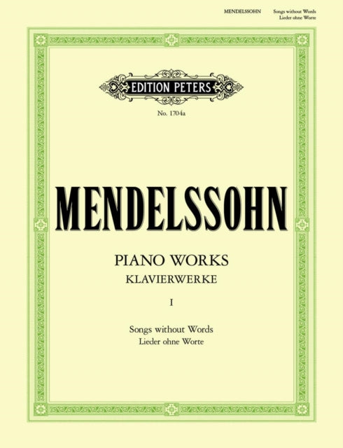 Book cover of: Piano Works, Vol. 1