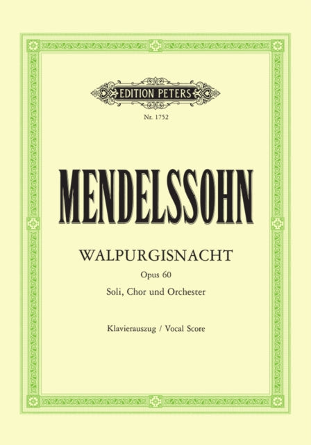 Book cover of: Die erste Walpurgisnacht Op.60