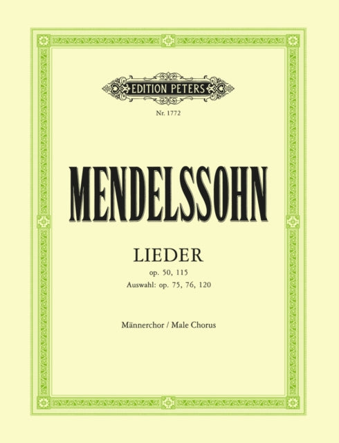 Book cover of: 17 Male Choruses