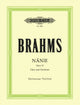 Book cover of: Nanie Op.82