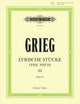 Book cover of: Lyric Pieces Book 3 Op.43