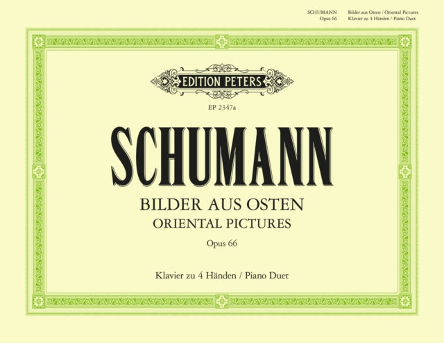 Book cover of: Oriental Pictures Op.66