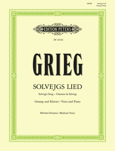 Book cover of: Solveig's Song