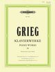 Book cover of: Piano Works Vol. 3 / Klavierwerke Band III