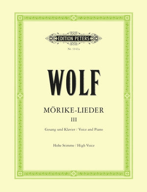 Morike-Lieder: 53 Songs Vol.3