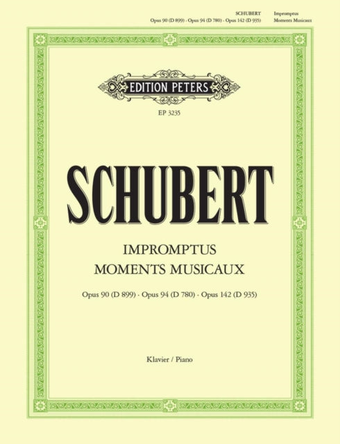Book cover of: Impromptus & Moments Musicaux