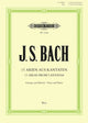 Book cover of: 15 Bass Arias from Cantatas