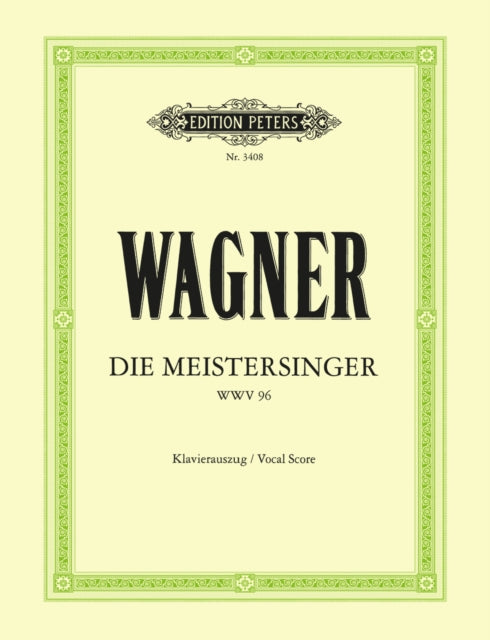 Book cover of: Mastersingers of Nuremberg