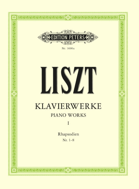 Book cover of: Piano Works Vol.1