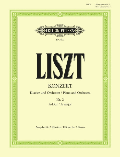 Book cover of: Concerto No. 2 in A