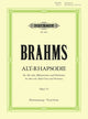 Book cover of: Alto Rhapsody Op.53