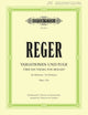 Book cover of: Variations & Fugue on a Theme by Mozart Op.132a