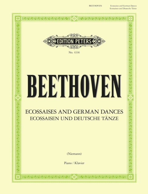 Book cover of: 6 Ecossaises WoO 83; 12 German Dances WoO 8
