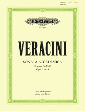 Sonata Accademica in E minor Op.2 No. 8