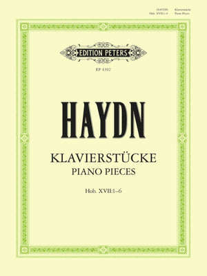 Piano Pieces Hob.XVII/1-6