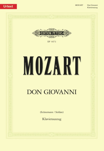 Book cover of: Don Giovanni