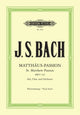 Book cover of: St. Matthew Passion BWV 244 (Vocal Score)