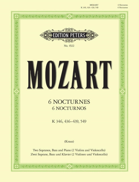 Book cover of: 6 Nocturnes