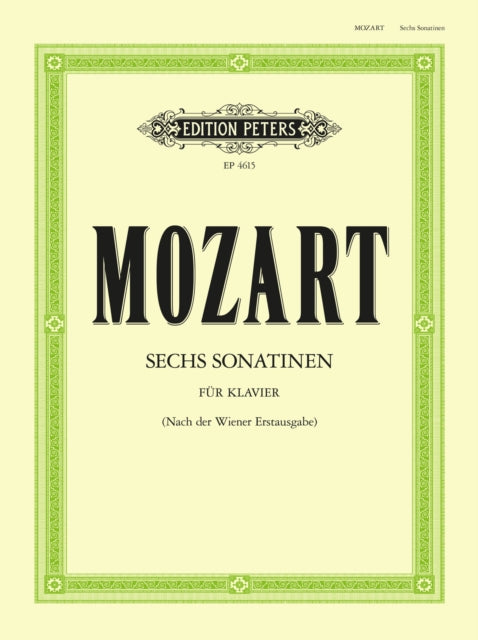 Book cover of: 6 Viennese Sonatinas