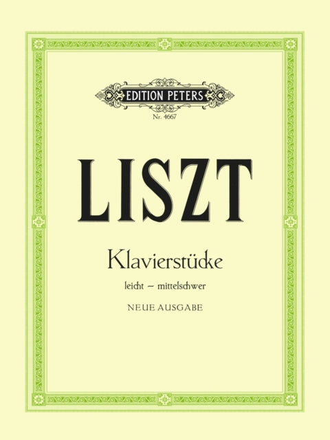 Book cover of: Selected Piano Pieces